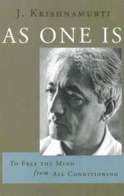 Book cover for As One is