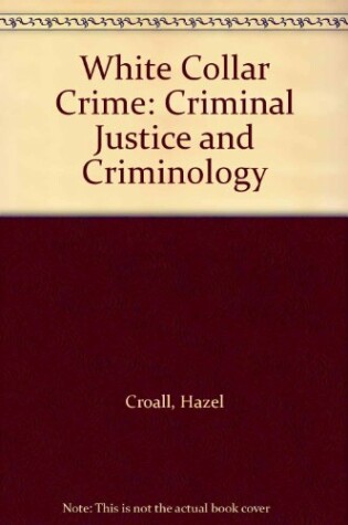 Cover of White Collar Crime