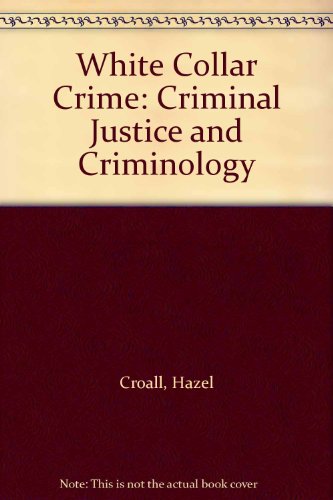 Book cover for White Collar Crime