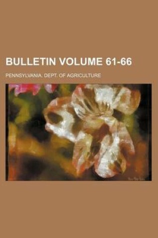 Cover of Bulletin Volume 61-66