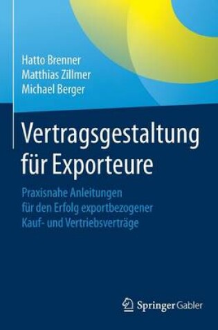 Cover of Vertragsgestaltung für Exporteure