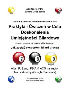 Book cover for Drills & Exercises to Improve Billiard Skills (Polish)