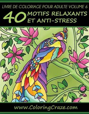 Book cover for Livre de coloriage pour adulte Volume 6