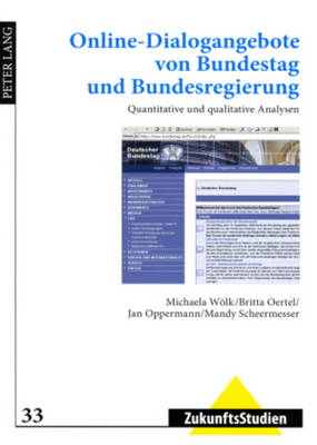 Book cover for Online-Dialogangebote Von Bundestag Und Bundesregierung