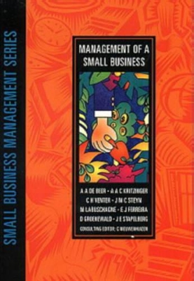 Cover of Management of a Small Business