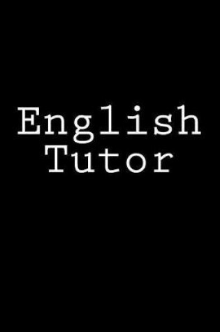 Cover of English Tutor