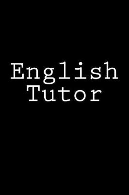 Book cover for English Tutor