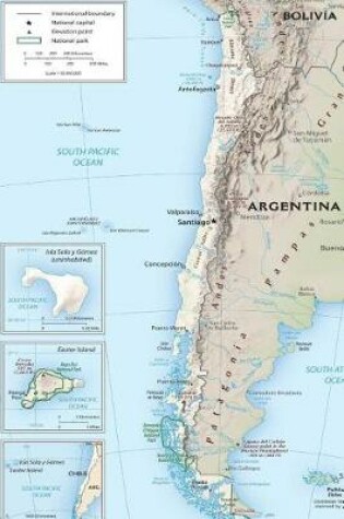 Cover of Current Map of The Nation of Chile Journal