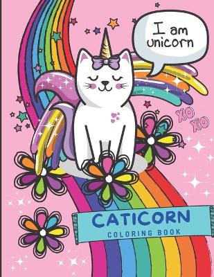 Book cover for Caticorn Coloring Book