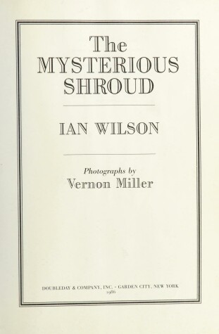 Book cover for Mysterious Shroud