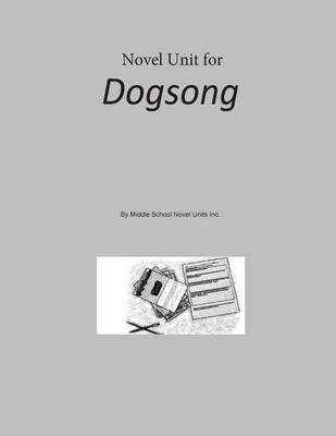 Book cover for Novel Unit for Dogsong