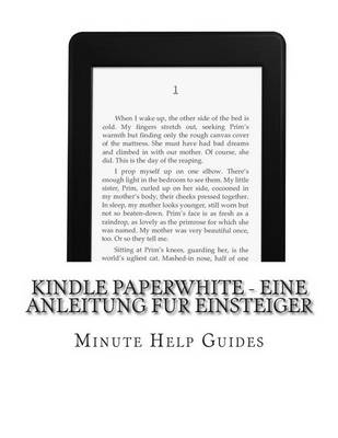 Book cover for Kindle Paperwhite - Eine Anleitung fur Einsteiger