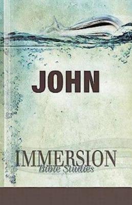 Book cover for Immersion Bible Studies: John