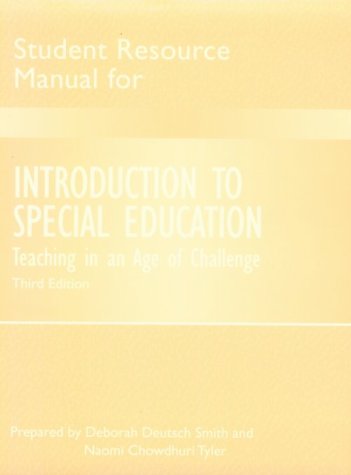 Book cover for Student Resource Manual