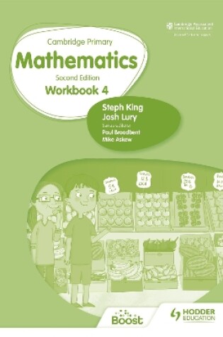 Cover of Cambridge Primary Mathematics Workbook 4 Second Edition