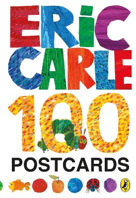Book cover for Eric Carle: 100 Postcards