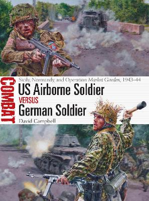 Book cover for US Airborne Soldier vs German Soldier
