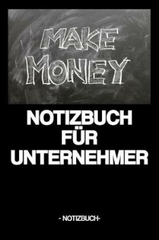 Cover of Notizbuch Für Unternehmer