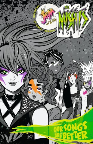 Book cover for Jem and the Holograms: The Misfits