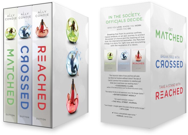 Book cover for Matched Trilogy box set