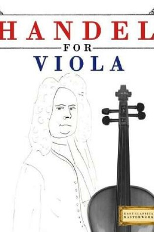 Cover of Handel for Viola