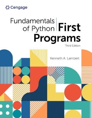 Book cover for Fundamentals of Python: First Programs