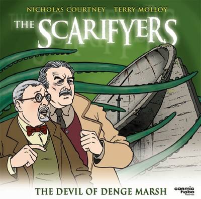 Book cover for The Scarifyers: The Devil of Denge Marsh