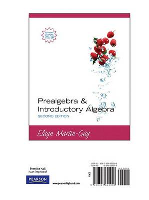 Book cover for Prealgebra and Introductory Algebra, Books a la Carte Edition