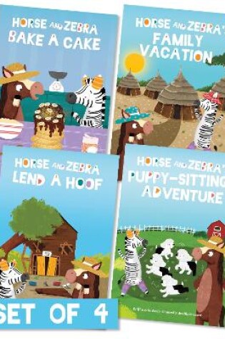Cover of Horse and Zebra (Set of 4)