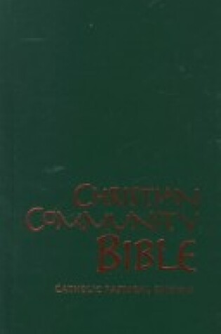 Cover of Christian Community Bible -Cat