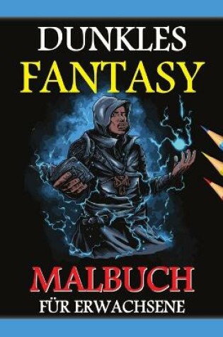 Cover of Dunkles Fantasy Malbuch