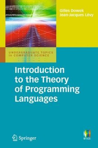 Cover of Introduction to the Theory of Programming Languages
