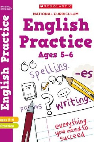 Cover of National Curriculum English Practice Book for Year 1