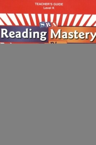 Cover of Reading Mastery Plus Grade K, Additional Teacher Guide