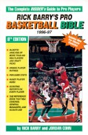Book cover for Rick Barry's Pro Basketball Bible, 1996-97