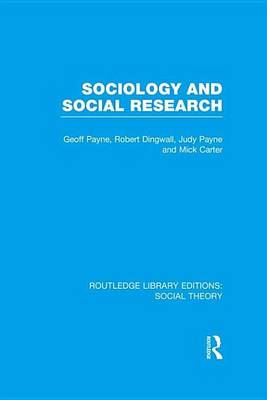 Cover of Sociology and Social Research