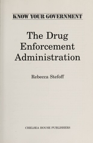 Cover of Drug Enforcement Administration