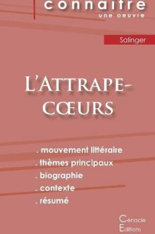 Cover of Fiche de lecture L'Attrape-coeurs de Salinger (analyse litteraire de reference et resume complet)