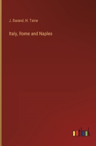 Cover of Italy, Rome and Naples