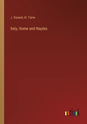 Book cover for Italy, Rome and Naples