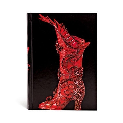 Book cover for Sorceress (Fabulous Footwear) Midi Lined Hardcover Journal (Elastic Band Closure)