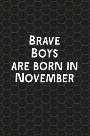 Cover of Brave Boys Are Born In November