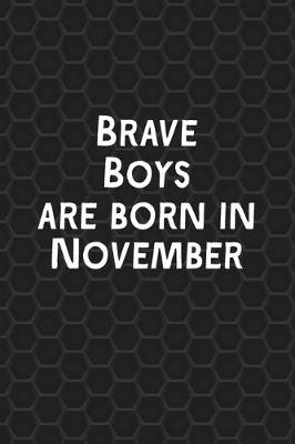 Book cover for Brave Boys Are Born In November
