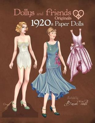 Book cover for Dollys and Friends Originals 1920s Paper Dolls