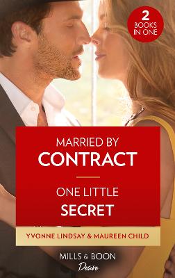 Book cover for Married By Contract / One Little Secret