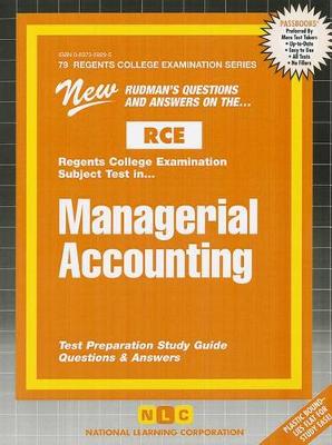 Book cover for Managerial Accounting