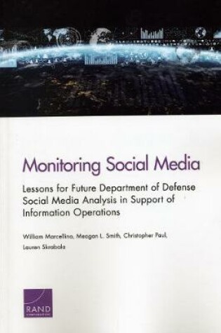 Cover of Monitoring Social Media