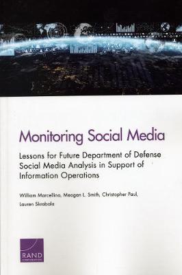 Book cover for Monitoring Social Media