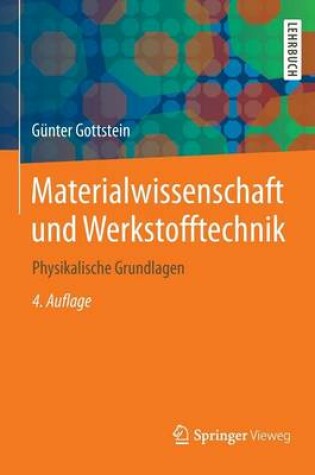 Cover of Materialwissenschaft und Werkstofftechnik