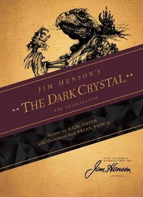 Book cover for Jim Henson's The Dark Crystal Novelization